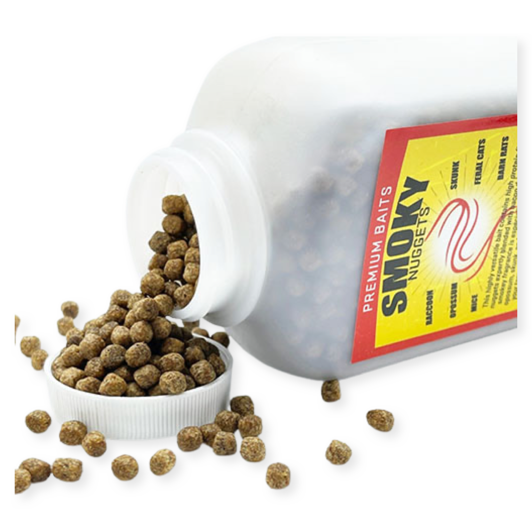 Smoky Nuggets Raccoon Bait – TrapShed Supply Co.
