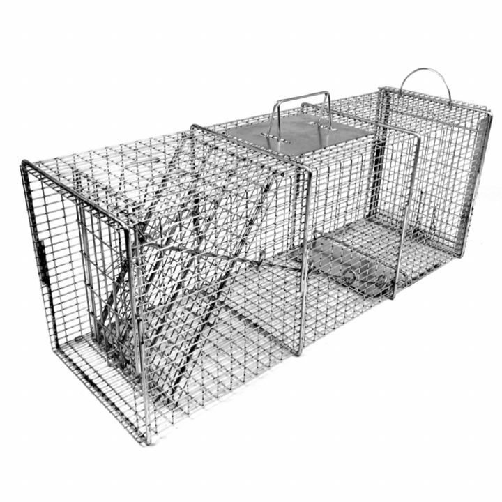 Tomahawk Pro Series Model 608SS Raccoon Groundhog Live Cage Trap - TrapShed Supply Co.