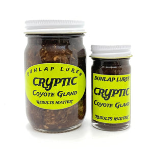 Dunlap's Cryptic Coyote Gland Lure - TrapShed Supply Co.