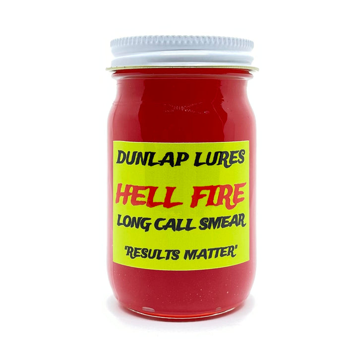Dunlap's Hellfire Long Call Smear Lure - TrapShed Supply Co.