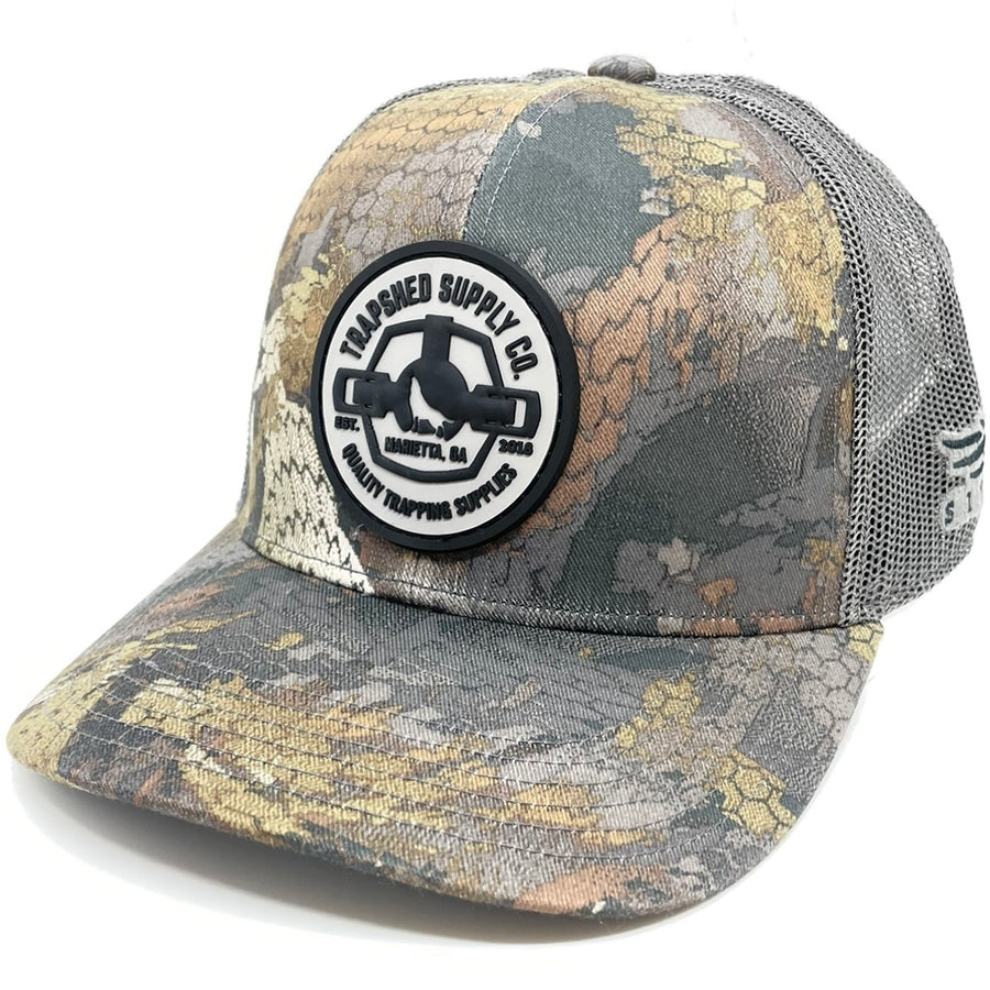 SITKA + TrapShed Timber Rubber Logo Hat - TrapShed Supply Co.