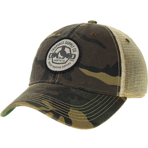 Vintage Camo Trucker Hat - TrapShed Supply Co.