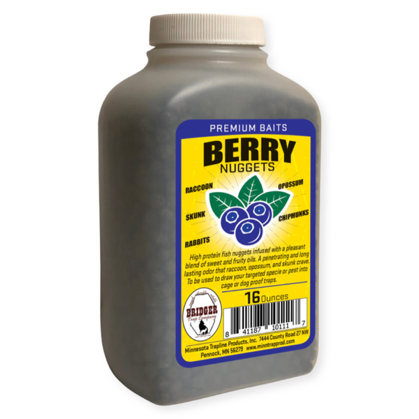 Berry Nuggets Raccoon Bait – TrapShed Supply Co.