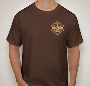 Brown TrapShed T-Shirt - TrapShed Supply Co.