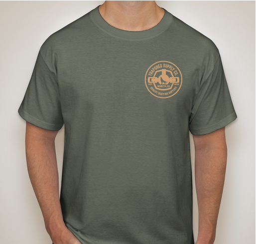 Fatigue Green TrapShed T-Shirt - TrapShed Supply Co.