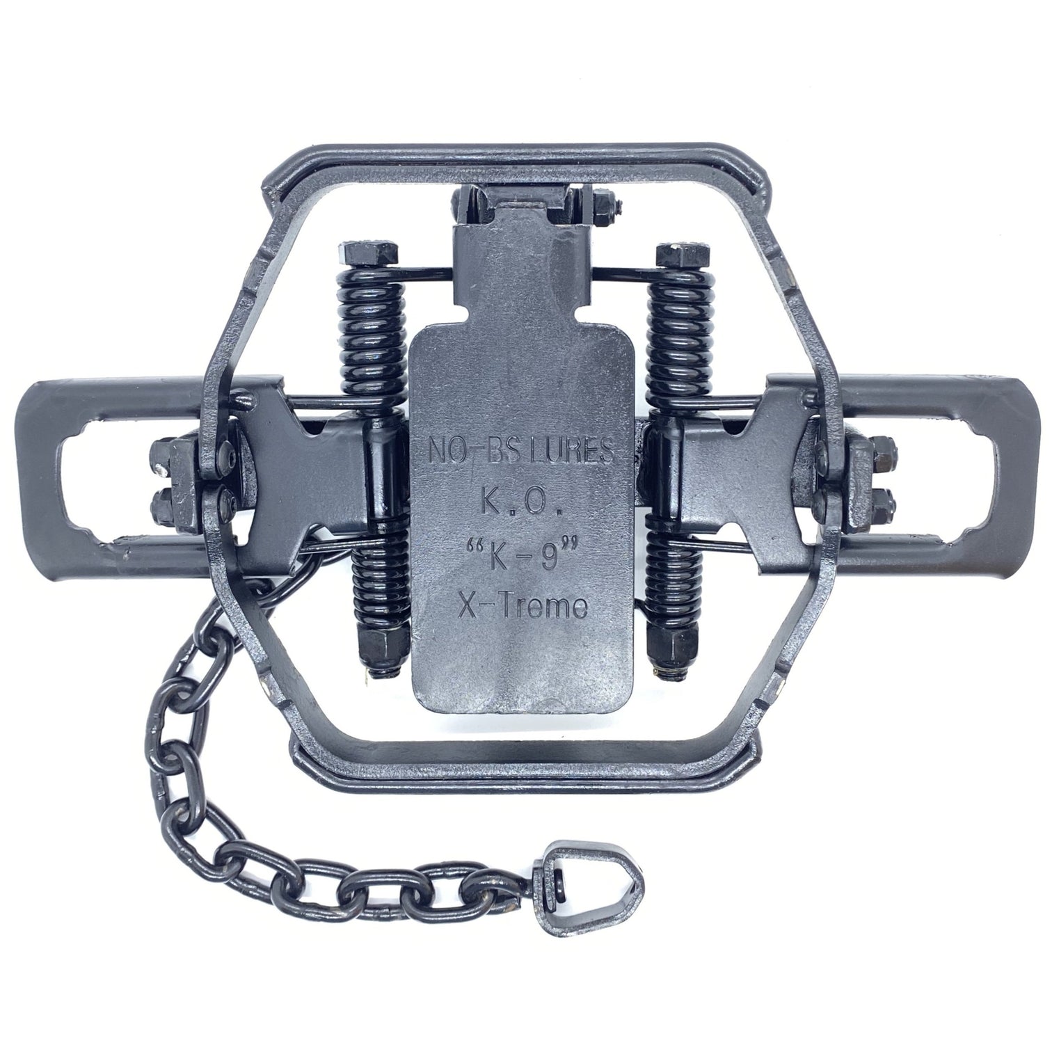 NO-BS K9 Extreme Jr. Trap - 4 Coil Offset Jaw – TrapShed Supply Co.