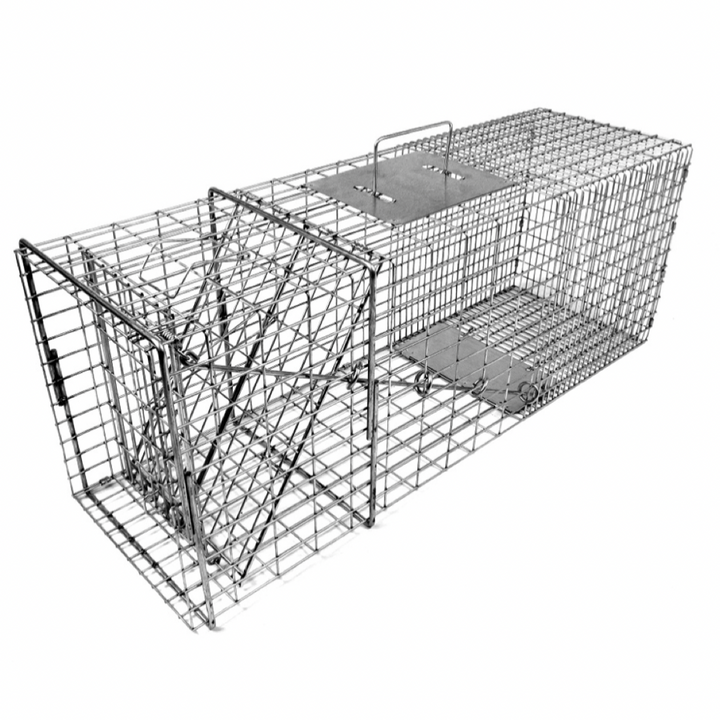 Tomahawk 108 Raccoon Live Cage Trap - TrapShed Supply Co.
