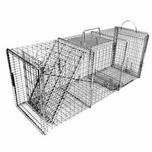 Tomahawk Pro Series Model 608SS Raccoon Groundhog Live Cage Trap - TrapShed Supply Co.