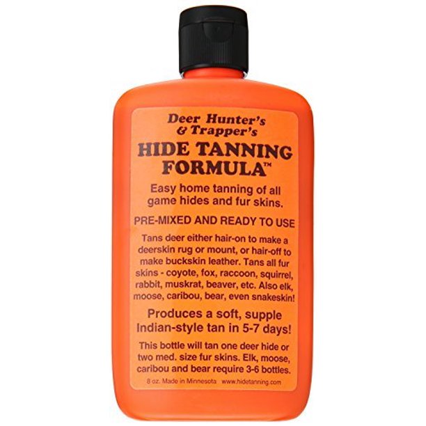 Trapper's Hide Tanning Formula Orange Bottle - TrapShed Supply Co.