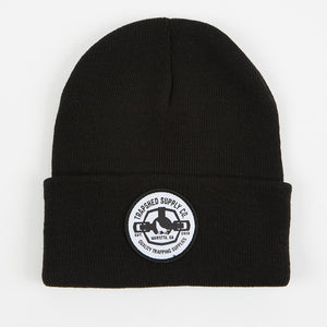 Winter Patch Hat Black - TrapShed Supply Co.
